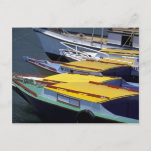 Cartão Postal Fiji, Viti Levu, Lautoka, Pequenos barcos no Porto