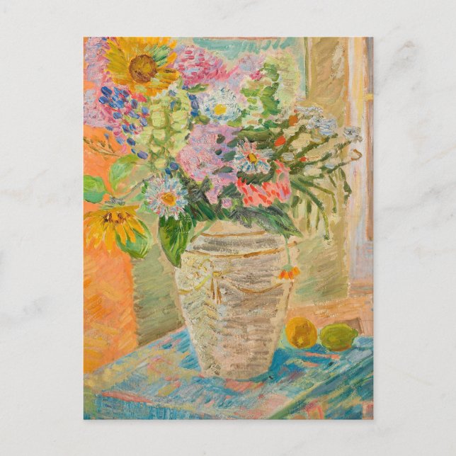 Cartão Postal Fila duradoura | Zygmunt Waliszewski (Frente)