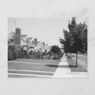 Cartão Postal Fileira de Casas