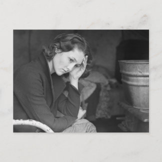 Cartão Postal Filha de mineiro de carvão – 1936.