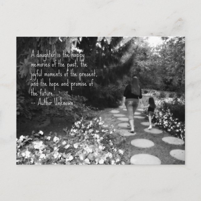 Cartão Postal Filhas (Frente)
