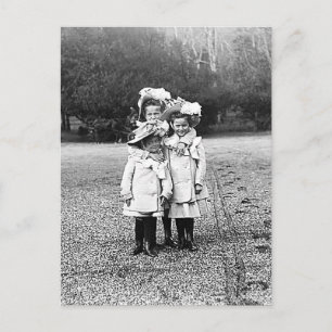 Cartão Postal Filhas do czar da Rússia, Olga, Tatiana, Maria