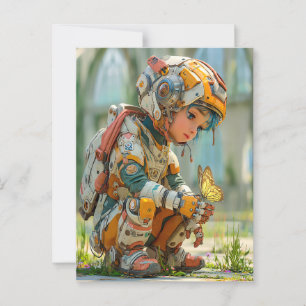 Cartão Postal Filho futuro