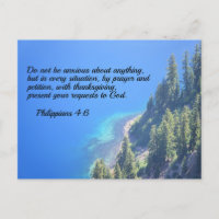 Filipenses 4:6 Não se preocupem com nada