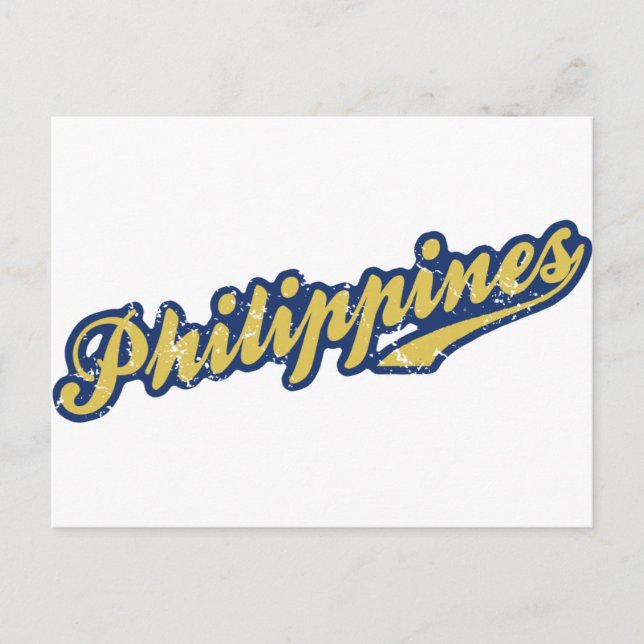 Cartão Postal Filipinas (Frente)