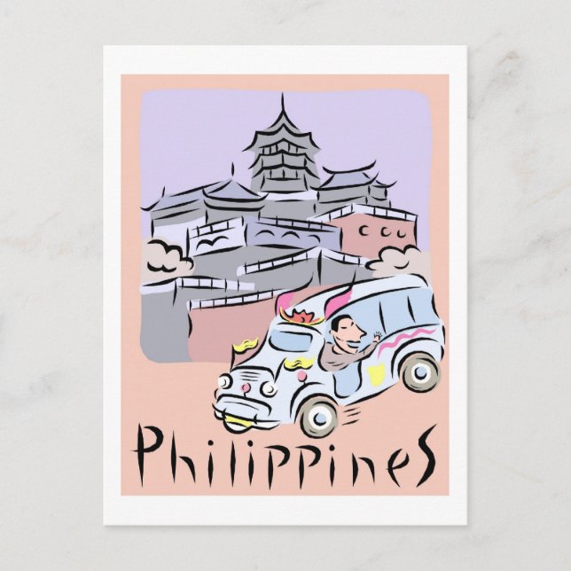 Cartão Postal Filipinas (Frente)