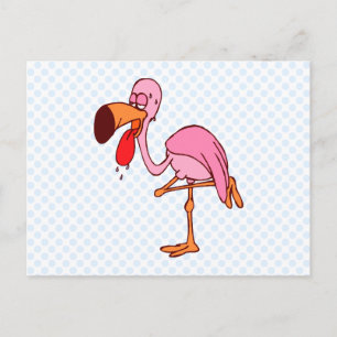 Cartão Postal Fillip Flamingo
