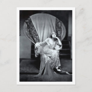 Cartão Postal Film Motion Picture Star, Norma Talmadge Vintage