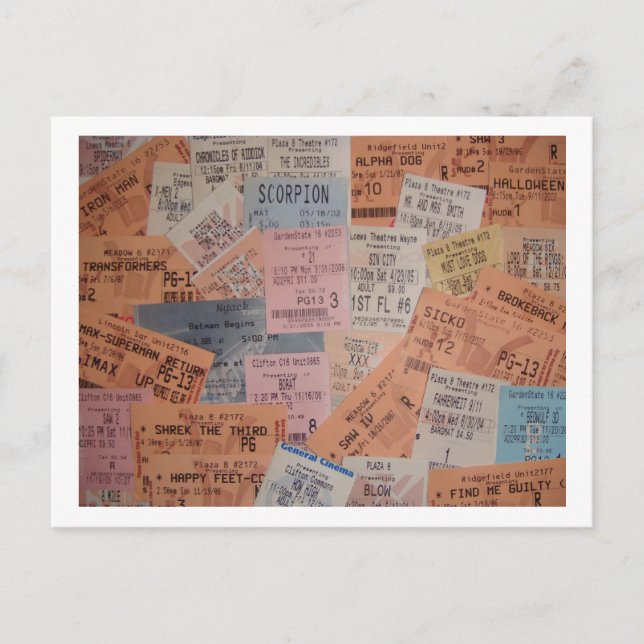 Cartão Postal filmes (Frente)