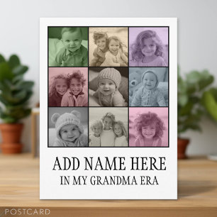 Cartão Postal Filtro Automático De Fotos - Na Minha Era Da Avó