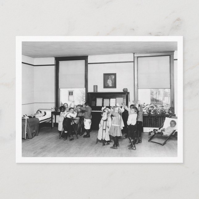 Cartão Postal Fim Da Tuberculose, 1920 (Frente)