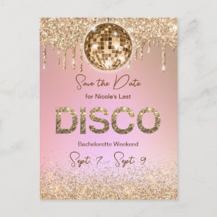 Cartão Postal Fim de Semana da Despedida de Solteira Disco em Ou