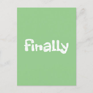Cartão Postal finalmente