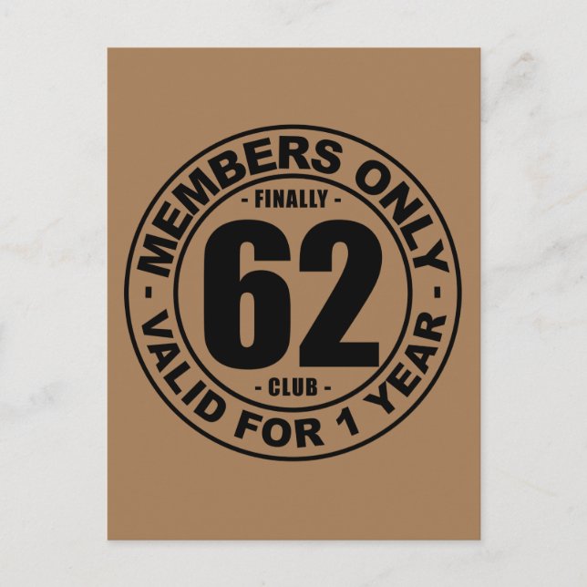 Cartão Postal Finalmente, 62 clubes (Frente)