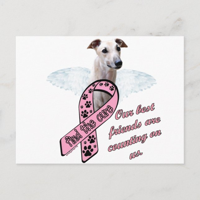 Cartão Postal Find the Cure ~ Wings (Frente)