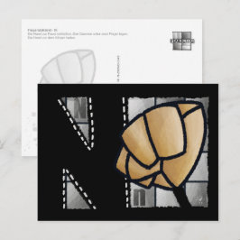Cartão Postal Fingeralphabet N