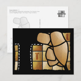 Cartão Postal Fingeralphabet T