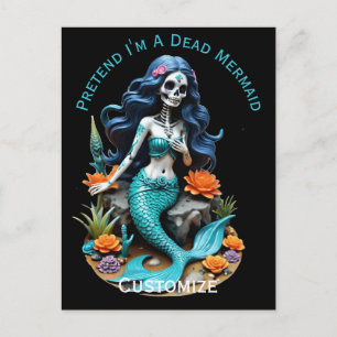 Cartão Postal Finja que Sou uma Sereia Morta Thunder_Cove