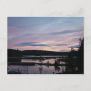 Cartão Postal Finland at Sunset