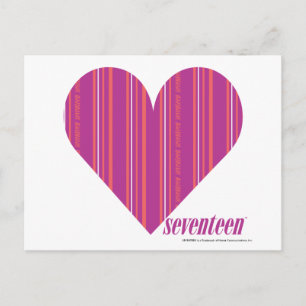 Cartão Postal Fino Stripes Roxo 4