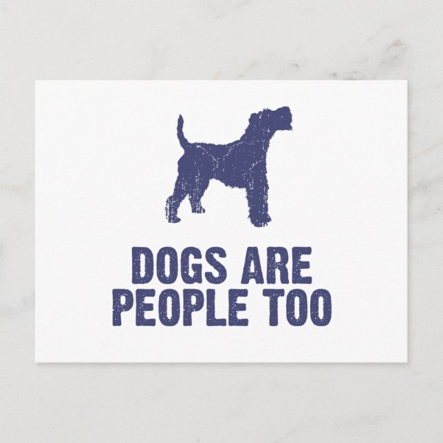 Cartão Postal Fio Fox Terrier (Frente)