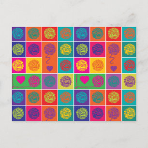 Cartão Postal Fios Brilhantes, Fios, Bloqueio de Fios Padrão