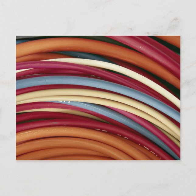 Cartão Postal Fios elétricos (Frente)