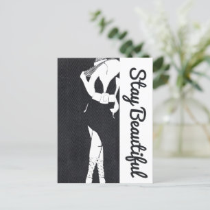 Cartão Postal Fique Bela Pintinho