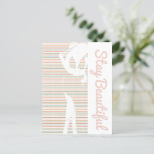 Cartão Postal Fique Bela Pintinho