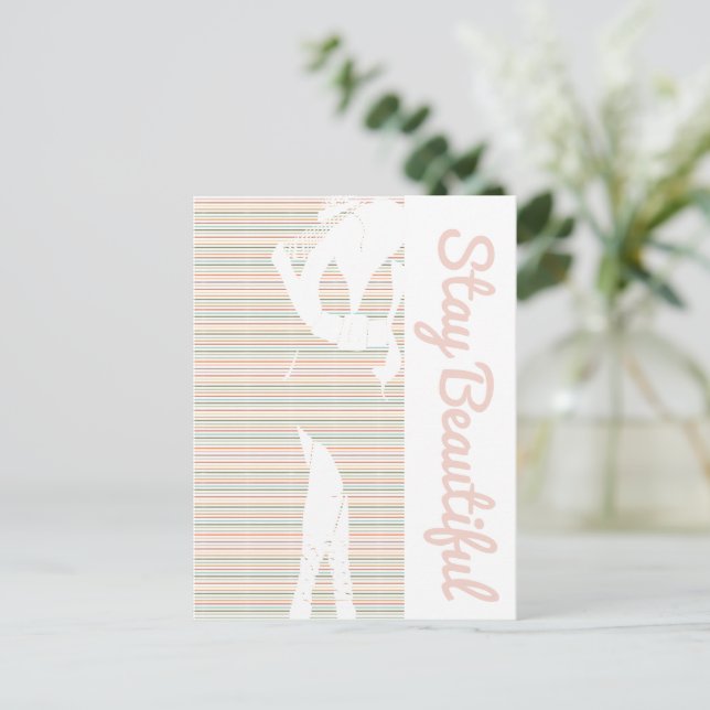 Cartão Postal Fique Bela Pintinho (Em pé/Frente)