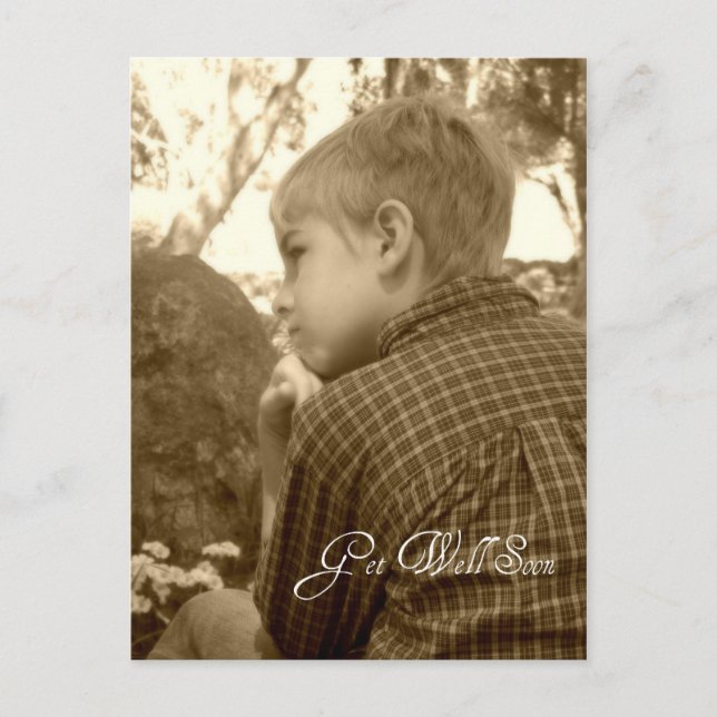 Cartão Postal Fique Bem Em Breve (Frente)