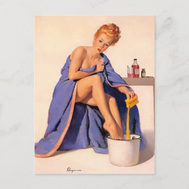 Cartão Postal Fique bem logo (Frente)