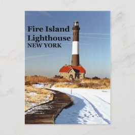 Cartão Postal Fire Island Lighthouse, Cartão-postal de Nova Iorq