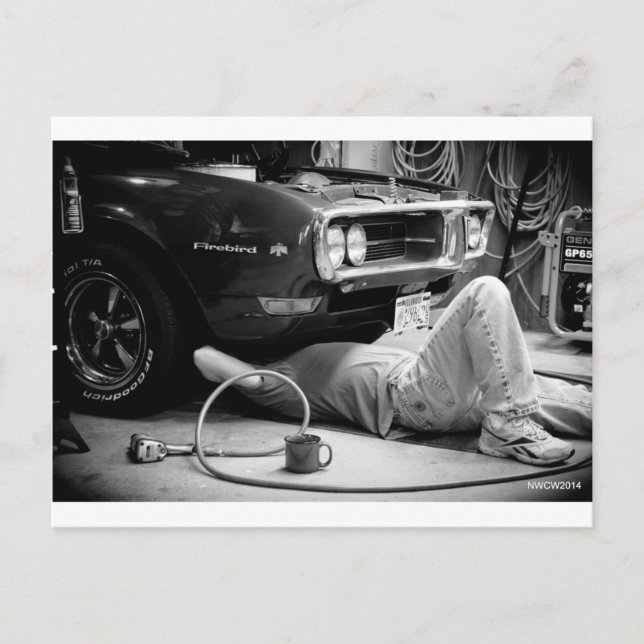 Cartão Postal Firebird Mechanic (Frente)