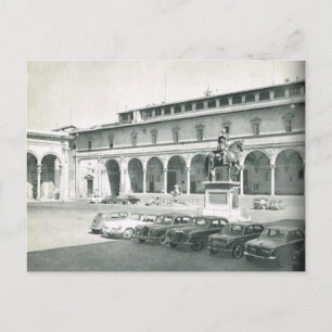 Cartão Postal Firenze,Florença, S.Annuziata