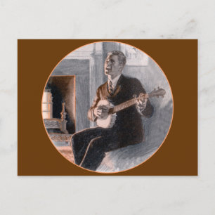 Cartão postal Fireside