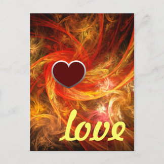 Cartão postal Firestorm Love