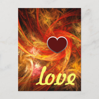 Cartão postal Firestorm Nova Love