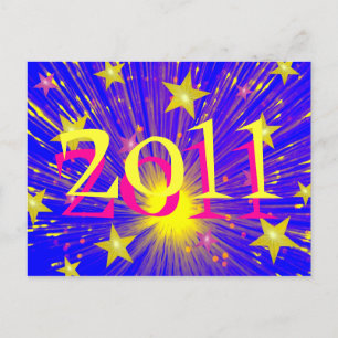 Cartão postal Firework '2011'