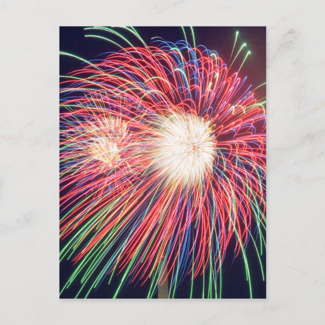 Cartão Postal Fireworks (Frente)