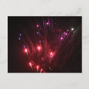 Cartão postal Fireworks