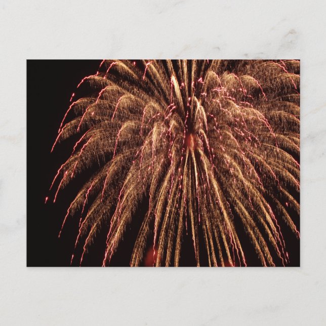 Cartão Postal Fireworks (Frente)
