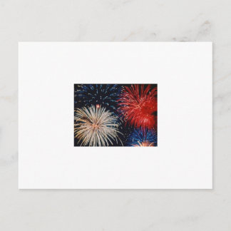 Cartão Postal Fireworks