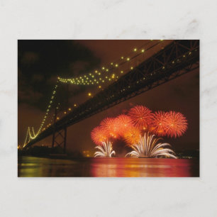 Cartão Postal Fireworks Lisboa