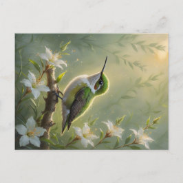 Cartão Postal First Light Kin Hummingbird Postcard