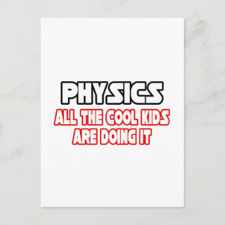 Cartão Postal Física... Crianças Legal.