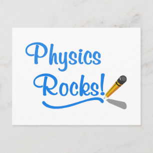 Cartão Postal Física Rocks