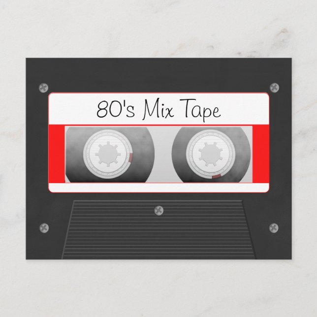 Cartão Postal Fita Cassete (Frente)