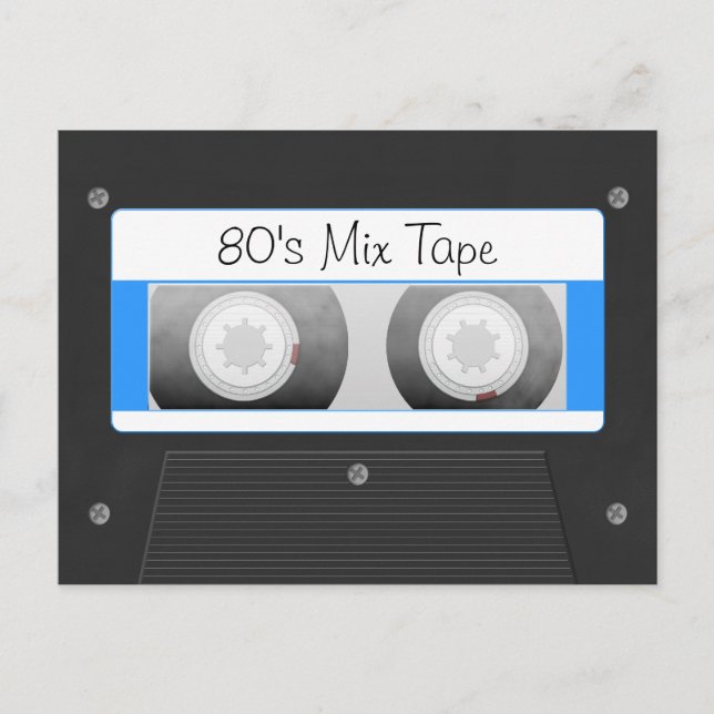 Cartão Postal Fita Cassete (Frente)