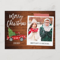 Fita de Natal de Caminhão de Fotos Instantânea com